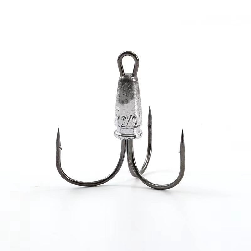 5pcs Snagging Weighted Treble Hooks Large Snagging Hooks Salmon Bunker Snag Hook