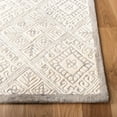 thumbnail image 6 of SAFAVIEH Glamour Drummond Geometric Floral Wool Area Rug, Grey/Ivory, 5' x 8', 6 of 10