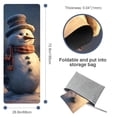 thumbnail image 4 of Christmas Hot Yoga Towel with Storage Bag, 72.8"x26.8", Suitable for Yoga, Pilates, Fitness, etc. - Yoga Blanket Towel - Amazon Bestseller, 4 of 6
