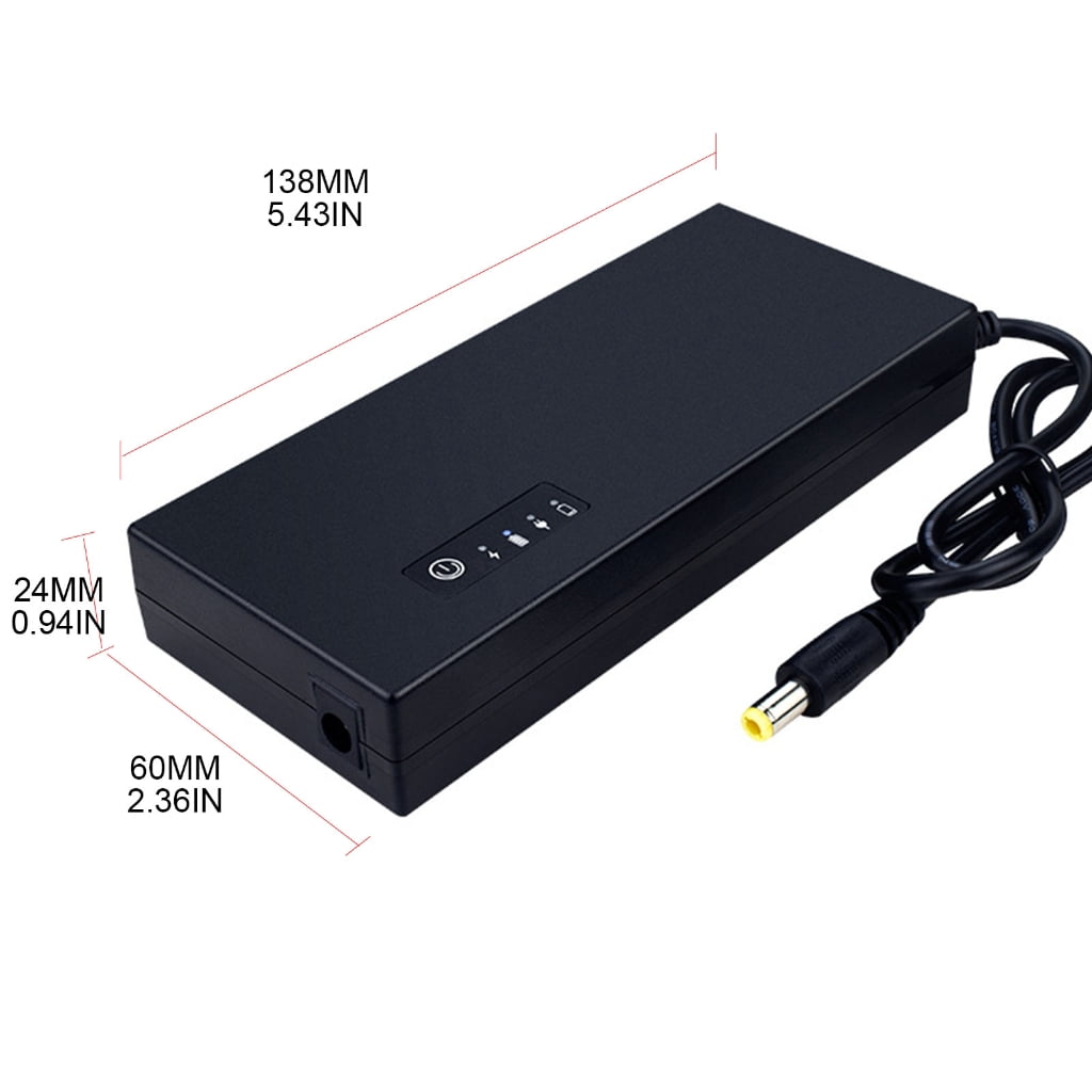 UPS 12V 3A Battery Backup and Surges Protector, 8000mAh Backup Battery Power Supply, Datalines Protections