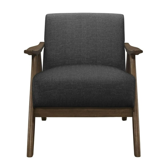 Topline Home Furnishings Dark Grey Accent Chair