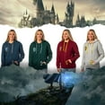 thumbnail image 5 of Harry Potter Womens Hogwarts Alumni House Crest Lightweight Zip-Up Hoodie, 5 of 7