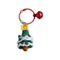 thumbnail image 1 of Leodye Christmas Wool Crocheted Keychains - Tree Pendant Decorations & Xmas Gift Supplies, 1 of 6