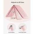 thumbnail image 4 of Tarjetero MagSafe Wallet ESR Aura 5 con soporte ajustable, color rosa, 4 of 9