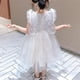 thumbnail image 4 of Txlixc Vestido de princesa para niñas dulces Vestido de noche con alas de mariposa y tutú de manga corta con estampado de lunares Txlixc  moda, 4 of 8