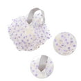 thumbnail image 3 of Unique Bargains 1pc Polkadot Bath Shower Loofah Sponge Purple, 3 of 6
