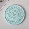 thumbnail image 2 of Sous-verres Absorbants Polyvalents Coloré Diatomite Tasse Mat Antidérapant Résistant à la Chaleur Protégeant les Accessoires de Décoration de Table pour le Bureau à Domicile et la Cuisine, 2 of 8