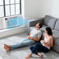 thumbnail image 4 of 12000 BTU Window Air Conditioner with Remote, Quiet AC for Rooms Up to 550 Sq. Ft., 3 Cooling and Fan Speeds, LED Display, Auto Restart, Easy Install, 4 of 7