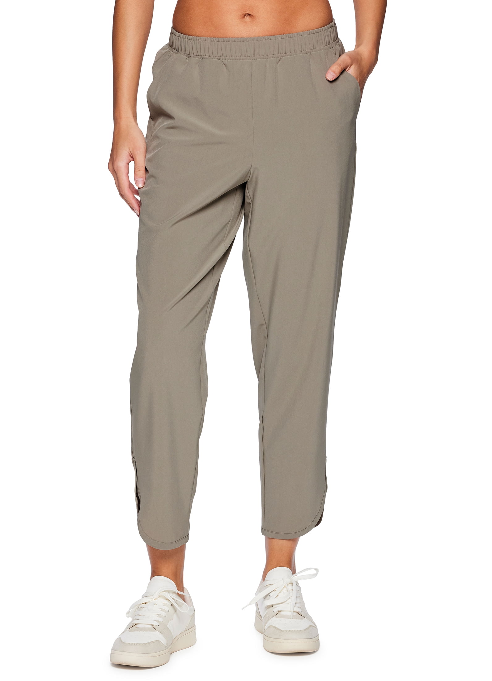 RBX Active Women's Quick Drying Relaxed Fit Woven Ankle Pant with