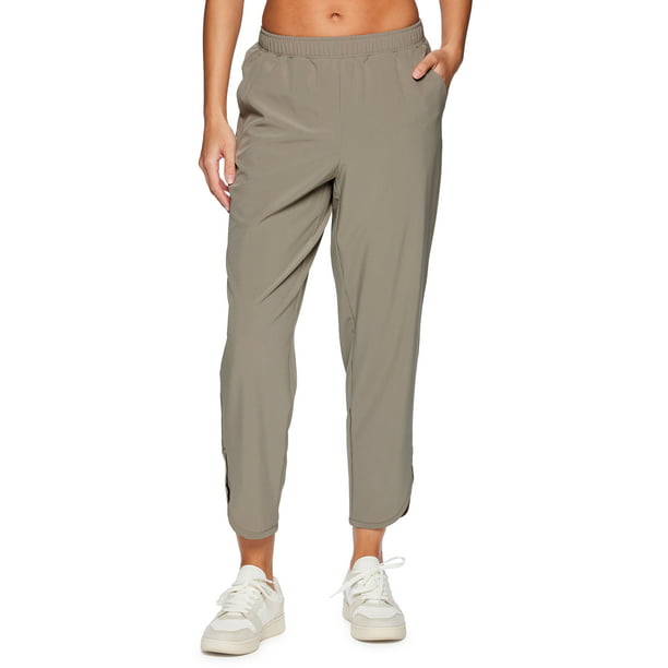RBX Active Women's Quick Drying Relaxed Fit Woven Ankle Pant with ...