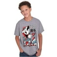 thumbnail image 4 of The Smurfs Kanji Up To No Good Boys Kids T Shirt Tees Tops Teen Brisco Brands L, 4 of 6