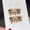 Paper Drunk Golden Leopard [Long Almond 3.0], variant on Qianfan [Paper Drunk Golden Leopard] Amber Leopard print ins wind white pure hand-worn nail long nail patch