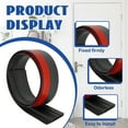 thumbnail image 3 of LAMIRO Door Stoppers for Bottom of Door,Self-Adhesive Design Draft Stopper for Bottom of Door,Not Effortless to Deform Door Draft Stoppers for Bottom of Door,black, 3 of 7