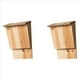 thumbnail image 1 of 2X Casa para Murciélagos Al Aire Libre Caja de Hábitat para Murciélagos Caja de Madera Decorativa para Murciélagos de Refugio Casa para Murciélagos de Jardín, 1 of 5