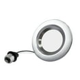 thumbnail image 4 of NICOR Lighting 4 inch LED Recessed Downlight Retrofit Light Fixture in Nickel, 2700K (DCR41061202KNK), 4 of 11