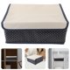 thumbnail image 5 of Caja de almacenamiento de ropa interior con compartimentos, organizador plegable con tapa, soporte para calcetines, 5 of 6