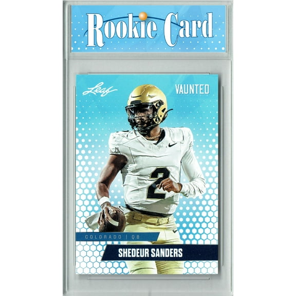 Certified Mint  Shedeur Sanders 2024 Leaf Vaunted #V-16 Debut Collection Rookie Card Colorado