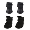 thumbnail image 2 of Botas Impermeables De Silicona Nikou Para Mascotas 4 Piezas Talla M Negro, 2 of 15