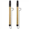 thumbnail image 1 of 2X Metal Slide Whistle Scale Sliding Flute with Steel Sliding Rod Musical Instrument Toy for Children Flute (Gold),2 x sliding whistle 2 x yo flute,Gold, 1 of 6
