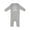 AC-Heather Grey, variant on Husky Sled Dog Mush Baby Romper Coveralls