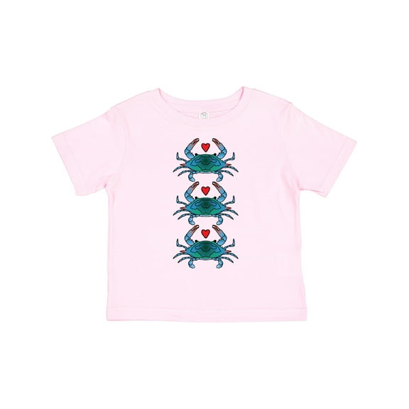 Inktastic Blue Crab Lover Boys or Girls Toddler T-Shirt
