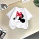 thumbnail image 3 of Camiseta de algodón de moda de verano para niños de Disney, Mickey Saucy Girl, camiseta con estampado creativo de dibujos animados para niño y niña, 3 of 5