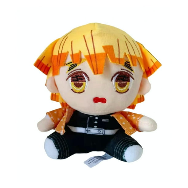 Muñeca de peluche Agatsuma Zenitsu Demons Slayers 20 cm