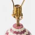 thumbnail image 2 of Lavender Herringbone Table Lamp, 2 of 4