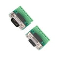 thumbnail image 4 of Terminal De Tornillo Macho Hembra, Adaptador De Conector Macho Hembra DB9 De Alto Rendimiento De Conversión Para RS232 RS485, 4 of 7