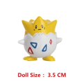 thumbnail image 1 of Figuras de acción de Pokémon, Pikachu, Mew, Charizard, Gengar, Mewtwo, modelos de dibujos animados, juguete para niños, regalos de Navidad, 3,5-7,5 Cm, nuevo, 1 of 4