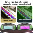 thumbnail image 5 of Gafas de Soldadura con Atenuación Automática, Vista Grande, Gafas Protectoras de Oscurecimiento Automático para Soldadura por , Corte y Pulido, B, 5 of 5