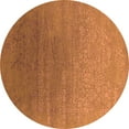 thumbnail image 1 of Ahgly Company Indoor Round Oriental Orange Industrial Area Rugs, 4' Round, 1 of 4
