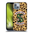 thumbnail image 1 of Head Case Designs Officially Licensed Riverdale South Side Serpents Leopard Logo Soft Gel Case Compatible with Apple iPhone 14, 1 of 7