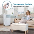 thumbnail image 4 of Ourlova 10000 BTU Portable AC 3-in-1 Unit Sleep Mode Cools 450 Sq Ft Fan Dehumidifier, 4 of 6