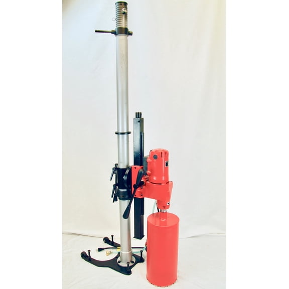 BLUEROCK 10" Z1 TEL Telescoping Stand 2-Speed Concrete Core Drill Rig