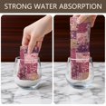 thumbnail image 6 of 2 Pcs Pioneer Flower Floral Print Pattern Kitchen Towels, Funny Microfiber Dish Towel Set, 18" X 26" Tea Towels, 6 of 6