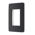 thumbnail image 2 of Placa 3 Modulos Schneider Electric Orion Plastico Negro, 2 of 3