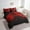 Red, variant on Erosebridal Futuristic Cubes Bedding Sets Twin Size,Black Green Comforter Sets with Sheets,Geometric Plaid Bed in a Bag Twin size,Microfiber Teenager Bedroom Decor,Reversible,7-Piece