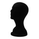 thumbnail image 1 of Espuma de flocado Modelo de cabeza de maniquí masculino Sombrero Gorras Soporte de exhibición de peluca Portátil Profesional Multifuncional para Negro, 1 of 8