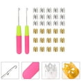 thumbnail image 2 of Shisuyan Dreadlock Tools Silver 32Pcs 7.3x4.9x1In, 2 of 8