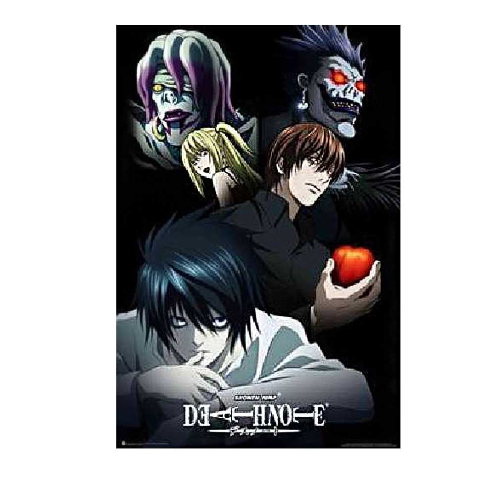 Deathnote Characters Anime Poster 24 X 36 Manga Tv Television Light Kira Walmart Com Walmart Com Deathnote Characters Anime Poster 24 X 36 Manga Tv Television Light Kira Walmart Com Walmart Com