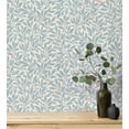 thumbnail image 2 of Advantage Winter Berry Blue Vine Wallpaper, 2 of 4