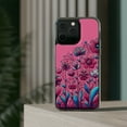 thumbnail image 3 of DistinctInk Hybrid (Acrylic / TPU) Clear Slim Fit Case for Apple iPhone 13 Pro MAX (6.7" Screen) - "Blooming Delight: A Colorful Cartoon Garden", 3 of 8