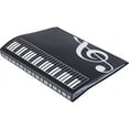 thumbnail image 4 of Heldig Music Sheet File Paper Documents Storage Folder Holder Plastic.A4 Size,40 Pockets, 4 of 5