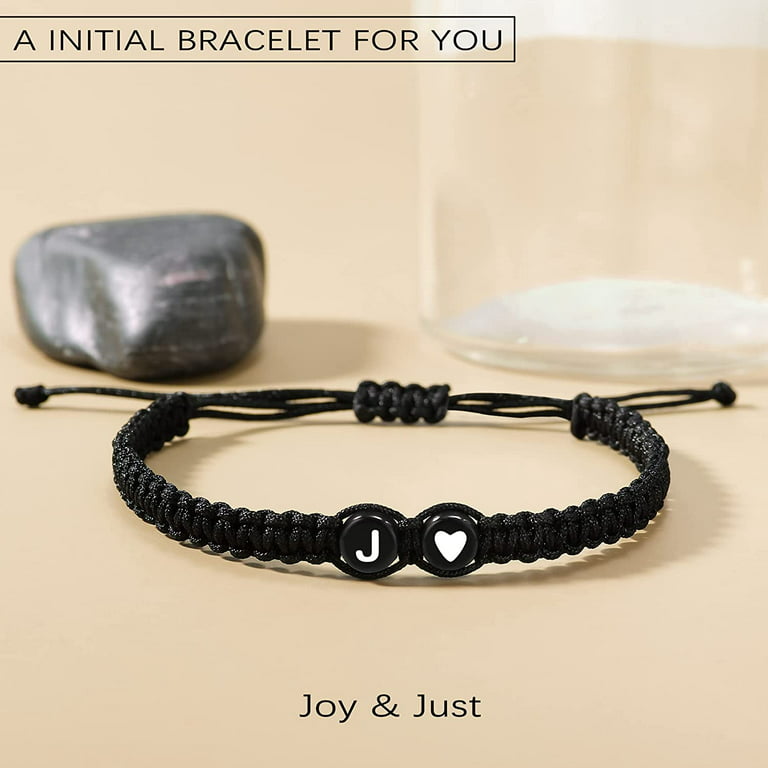 Personalized Infinity Bracelet/Initial Couple Jewelry, Monogram  Bracelet/Mother Days Bracelet Gold, Silver, Rose Gold Fill