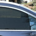 thumbnail image 6 of KRONDO Car Side Window Sunshade, Static Cling Films Stickers Sun Shade Uv Rays,reuseable Washable Sun Shade Fit SUV/Sedan/Minivan Roll Windows Down, Privacy Protector, 2 , Black, 6 of 9