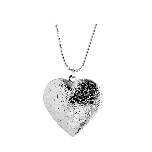 Heart Photos Picture Messages with Locket Necklace , 3.9x3cm