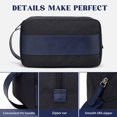 thumbnail image 4 of Toiletry Bag for Men - Large Dopp Kit for Travel Water Resistant Travel Bag for Toiletries Accessories Lightweight Toiletries Bag - Black, 4 of 7