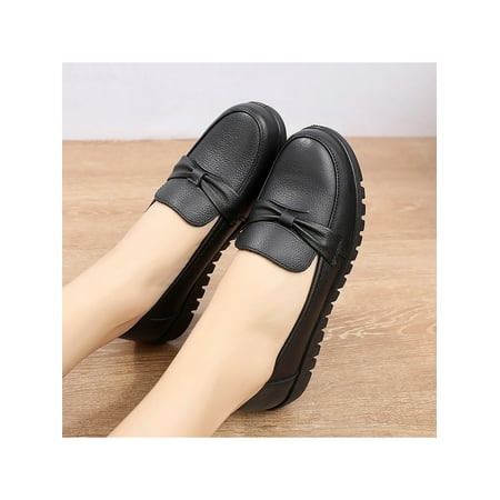 

Fangasis Women Shoes Flat Loafers Comfortable Slip On Confortble Casual Shoes