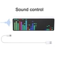 thumbnail image 4 of 1624 Segment Rhythm Music Spectrum Display, 20 Dynamic Multifunctional Voice Sensor LED Music Spectrum Display  for Entertainment, 4 of 7